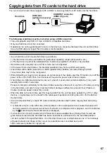 Предварительный просмотр 67 страницы Panasonic P2HD AG-HPG20 Operating Instructions Manual