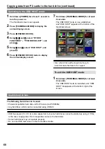 Предварительный просмотр 68 страницы Panasonic P2HD AG-HPG20 Operating Instructions Manual