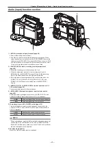 Предварительный просмотр 21 страницы Panasonic P2HD AG-HPX610EJ Operating Instructions Manual