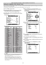 Предварительный просмотр 31 страницы Panasonic P2HD AG-HPX610EJ Operating Instructions Manual