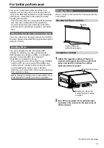 Предварительный просмотр 11 страницы Panasonic P2HD AJ-HRW10G Operating Instructions Manual