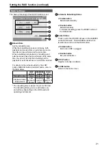 Предварительный просмотр 21 страницы Panasonic P2HD AJ-HRW10G Operating Instructions Manual