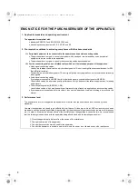 Preview for 4 page of Panasonic P2HD AJ-P2C064AG Operating Instructions Manual