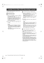 Preview for 38 page of Panasonic P2HD AJ-P2C064AG Operating Instructions Manual