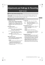 Preview for 49 page of Panasonic P2HD AJ-P2C064AG Operating Instructions Manual