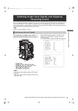 Preview for 61 page of Panasonic P2HD AJ-P2C064AG Operating Instructions Manual