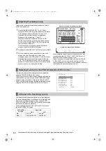 Preview for 62 page of Panasonic P2HD AJ-P2C064AG Operating Instructions Manual