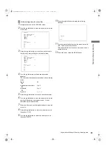 Preview for 99 page of Panasonic P2HD AJ-P2C064AG Operating Instructions Manual