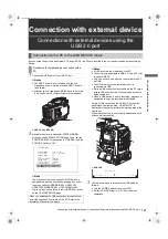 Preview for 147 page of Panasonic P2HD AJ-P2C064AG Operating Instructions Manual