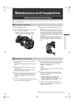 Preview for 153 page of Panasonic P2HD AJ-P2C064AG Operating Instructions Manual