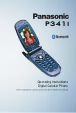 Panasonic P341i Operating Instructions Manual предпросмотр