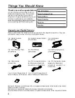 Предварительный просмотр 2 страницы Panasonic PalmCam PV-DC1000 Operating Instructions Manual