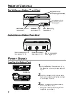 Предварительный просмотр 6 страницы Panasonic PalmCam PV-DC1000 Operating Instructions Manual