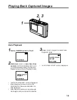 Предварительный просмотр 15 страницы Panasonic PalmCam PV-DC1000 Operating Instructions Manual