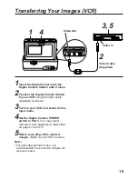 Предварительный просмотр 19 страницы Panasonic PalmCam PV-DC1000 Operating Instructions Manual