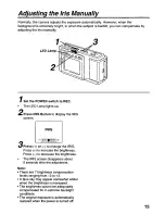 Preview for 15 page of Panasonic PalmCam PV-DC1580 Operating Instructions Manual