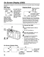 Preview for 16 page of Panasonic PalmCam PV-DC1580 Operating Instructions Manual