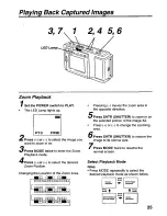 Предварительный просмотр 25 страницы Panasonic PalmCam PV-DC1580 Operating Instructions Manual