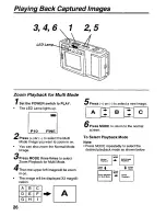 Предварительный просмотр 26 страницы Panasonic PalmCam PV-DC1580 Operating Instructions Manual