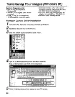 Preview for 32 page of Panasonic PalmCam PV-DC1580 Operating Instructions Manual