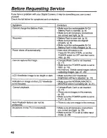 Preview for 40 page of Panasonic PalmCam PV-DC1580 Operating Instructions Manual