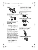 Preview for 17 page of Panasonic Palmcoder Multicam PV-GS400 Operating Instructions Manual