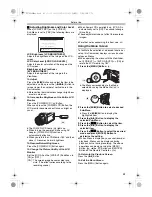 Preview for 21 page of Panasonic Palmcoder Multicam PV-GS400 Operating Instructions Manual