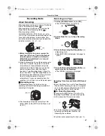 Preview for 27 page of Panasonic Palmcoder Multicam PV-GS400 Operating Instructions Manual