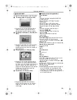 Preview for 175 page of Panasonic Palmcoder Multicam PV-GS400 Operating Instructions Manual