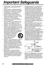 Preview for 4 page of Panasonic Palmcoder PalmSight PV-L550 Operating Instructions Manual