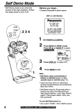 Preview for 8 page of Panasonic Palmcoder PalmSight PV-L550 Operating Instructions Manual