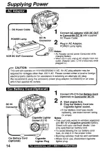 Preview for 14 page of Panasonic Palmcoder PalmSight PV-L550 Operating Instructions Manual