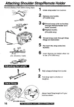 Preview for 16 page of Panasonic Palmcoder PalmSight PV-L550 Operating Instructions Manual