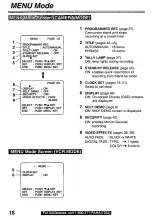 Preview for 18 page of Panasonic Palmcoder PalmSight PV-L550 Operating Instructions Manual