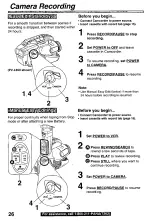 Preview for 26 page of Panasonic Palmcoder PalmSight PV-L550 Operating Instructions Manual