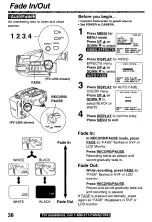 Preview for 38 page of Panasonic Palmcoder PalmSight PV-L550 Operating Instructions Manual