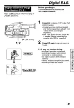 Preview for 41 page of Panasonic Palmcoder PalmSight PV-L550 Operating Instructions Manual