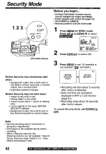 Preview for 42 page of Panasonic Palmcoder PalmSight PV-L550 Operating Instructions Manual