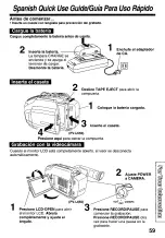 Preview for 59 page of Panasonic Palmcoder PalmSight PV-L550 Operating Instructions Manual