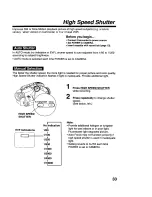 Предварительный просмотр 33 страницы Panasonic Palmcoder Palmsight PV-L579 Operating Instructions Manual