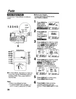 Предварительный просмотр 36 страницы Panasonic Palmcoder Palmsight PV-L579 Operating Instructions Manual