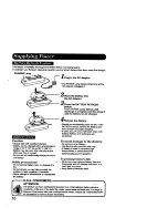 Предварительный просмотр 10 страницы Panasonic Palmcoder PalmSight PV-L678 Operating Instructions Manual