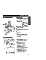 Предварительный просмотр 13 страницы Panasonic Palmcoder PalmSight PV-L678 Operating Instructions Manual