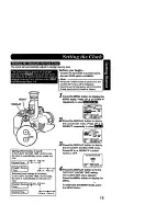 Предварительный просмотр 15 страницы Panasonic Palmcoder PalmSight PV-L678 Operating Instructions Manual