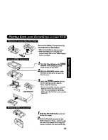 Предварительный просмотр 31 страницы Panasonic Palmcoder PalmSight PV-L678 Operating Instructions Manual