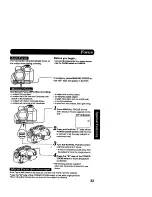 Предварительный просмотр 33 страницы Panasonic Palmcoder PalmSight PV-L678 Operating Instructions Manual