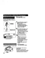 Предварительный просмотр 38 страницы Panasonic Palmcoder PalmSight PV-L678 Operating Instructions Manual