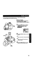 Предварительный просмотр 41 страницы Panasonic Palmcoder PalmSight PV-L678 Operating Instructions Manual