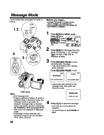 Предварительный просмотр 40 страницы Panasonic Palmcoder PalmSight PV-L679 Operating Instructions Manual