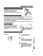 Предварительный просмотр 47 страницы Panasonic Palmcoder PalmSight PV-L679 Operating Instructions Manual